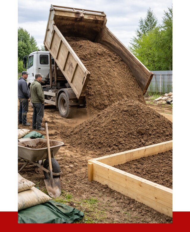 Торфо песчаная смесь в Старом Осколе с доставкой от 1872 р. | ПРОНЕРУДСрк