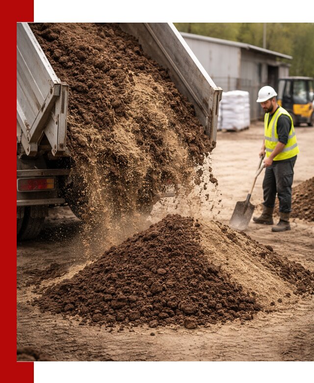 Доставка торфо-песчаной смеси в Старом Осколе для строительства и озеленения