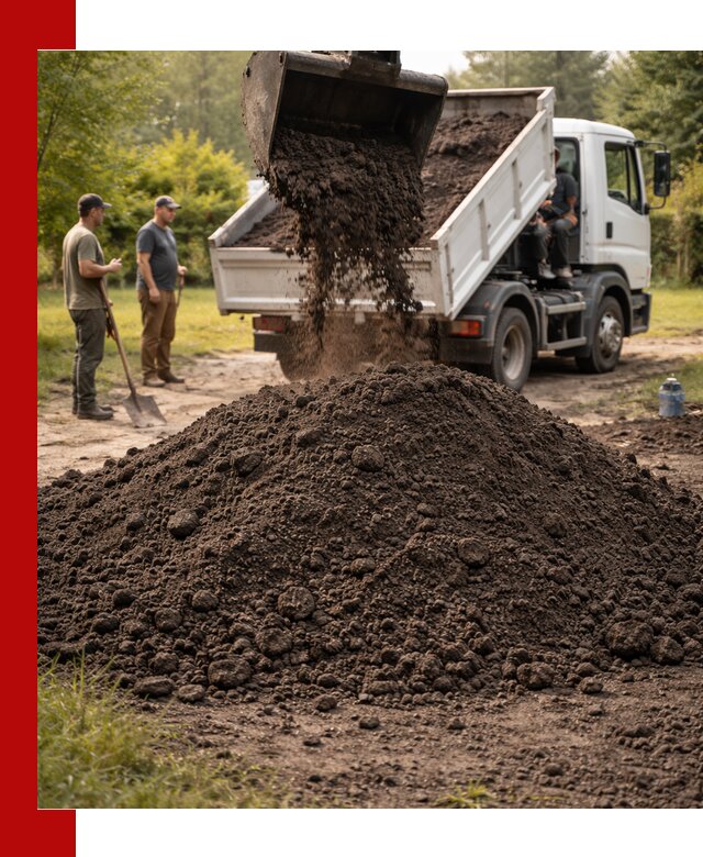 Доставка и продажа чернозема в Старом Осколе оптом и в розницу