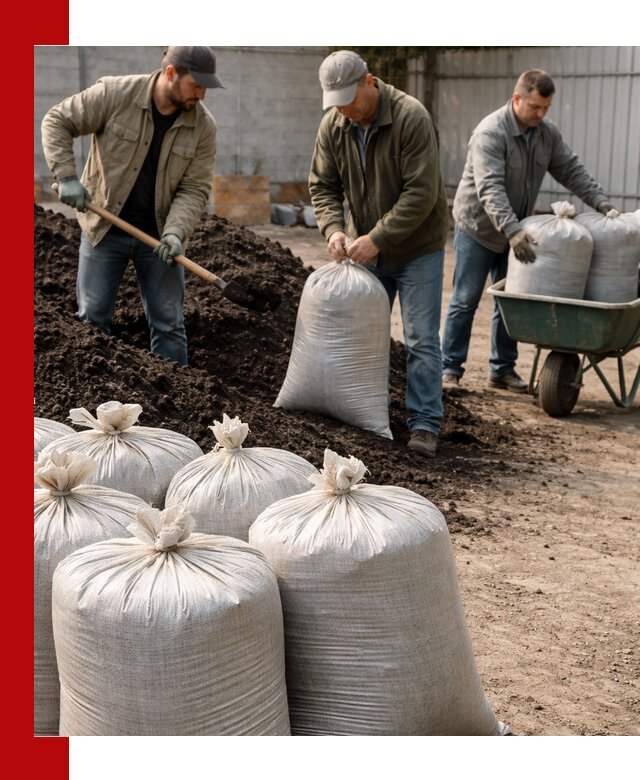 Купить чернозем в мешках с доставкой в Старом Осколе