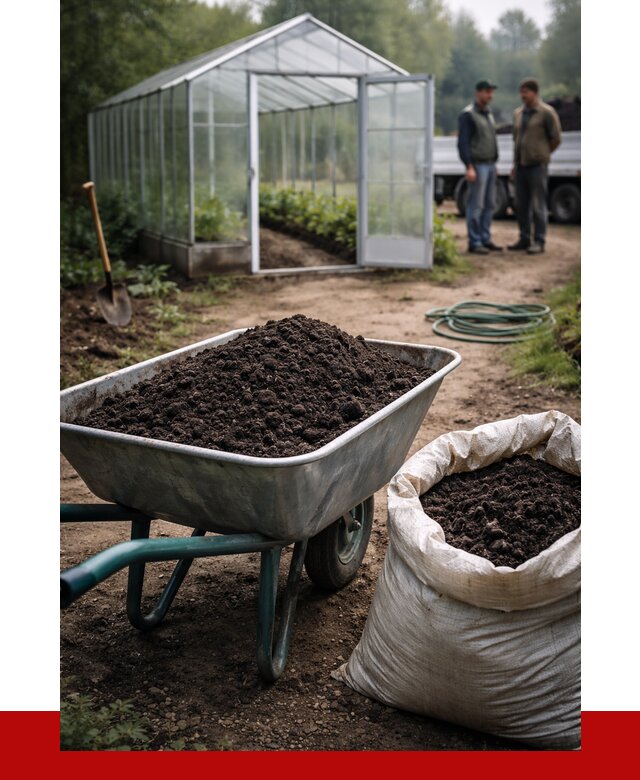 Чернозем для теплицы в Старом Осколе с доставкой от 1518 р. | ПРОНЕРУДСрк