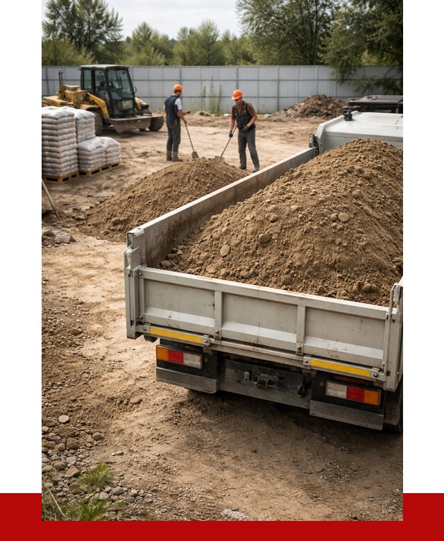 Супесь с доставкой в Старом Осколе от 2479 р. за куб | ПРОНЕРУДСрк