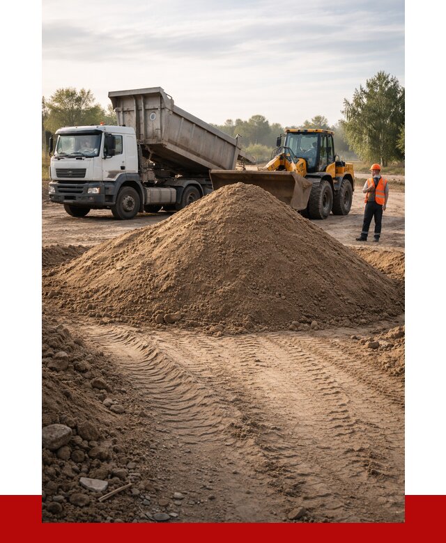 Купить песчаный грунт с доставкой в Старом Осколе от 4249 р. | ПРОНЕРУДСрк