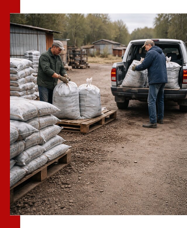 Купить конский навоз в мешках с доставкой в Старом Осколе