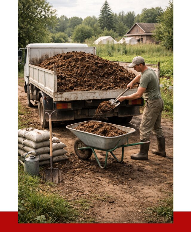 Купить коровий навоз с доставкой в Старом Осколе от 1821 р. | ПРОНЕРУДСрк