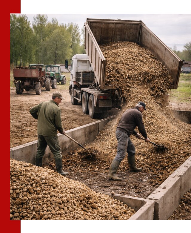 Куриный помет с доставкой в Старом Осколе оптом и в розницу