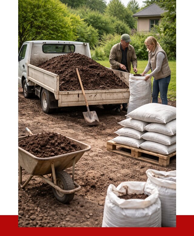 Перегной в мешках с доставкой в Старом Осколе от 2226 р. | ПРОНЕРУДСрк