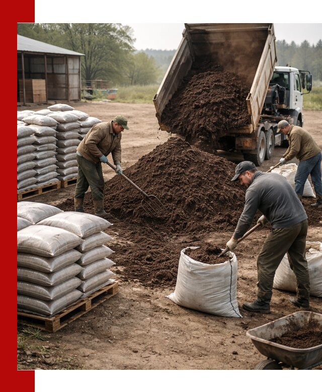 Доставка компоста оптом и в розницу в Старом Осколе