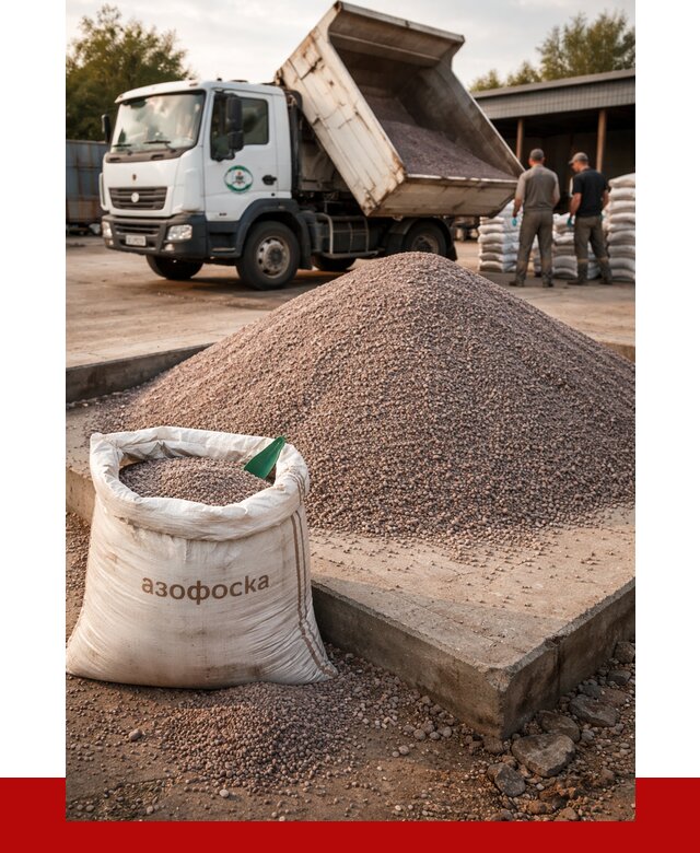 Купить азофоска в Старом Осколе с доставкой от 1214 р. за куб | ПРОНЕРУДСрк