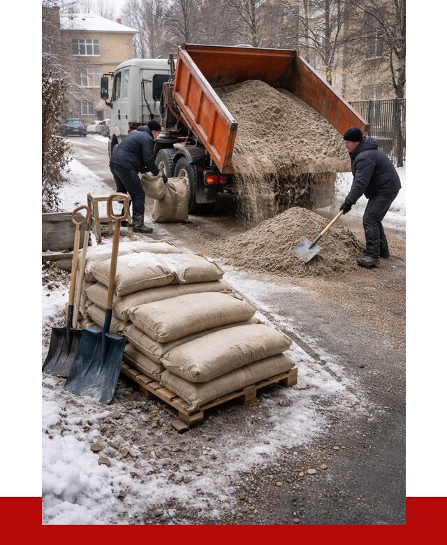 Противогололедные материалы оптом в Старом Осколе от 4249 р. | ПРОНЕРУДСрк