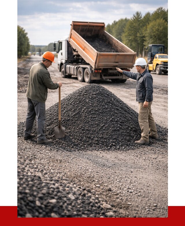 Купить асфальтовую крошку для дорог в Старом Осколе от 4249 р. | ПРОНЕРУДСрк