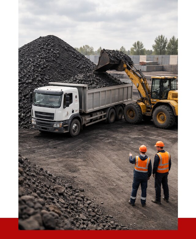 Купить каменный уголь в Старом Осколе от 7284 р. за куб | ПРОНЕРУДСрк