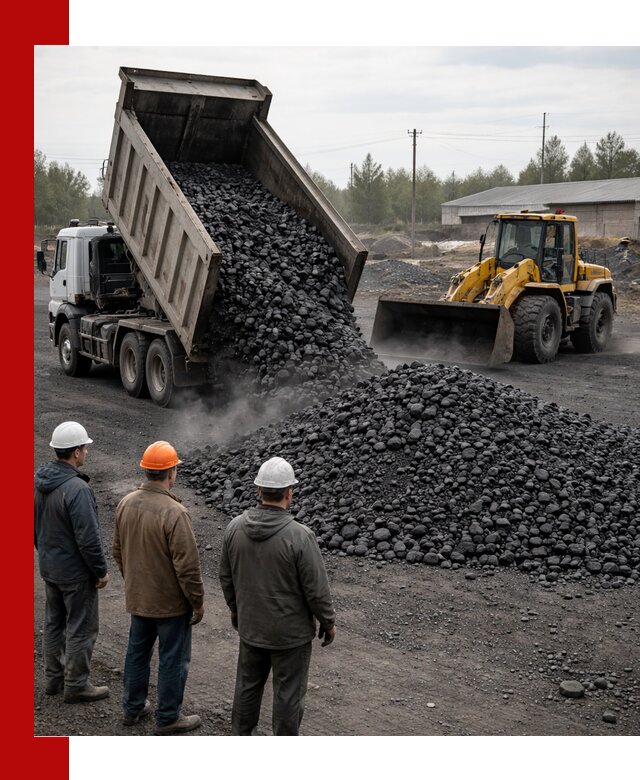 Доставка угля антрацита в Старом Осколе с самосвалами и погрузкой