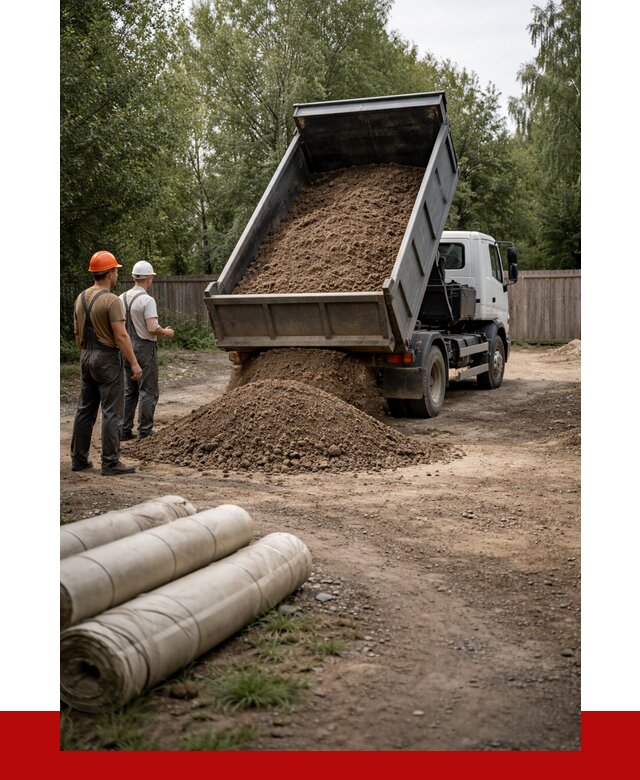 Доставка сыпучих материалов самосвалом в [cvi] от 4249 р. | ПРОНЕРУДСрк