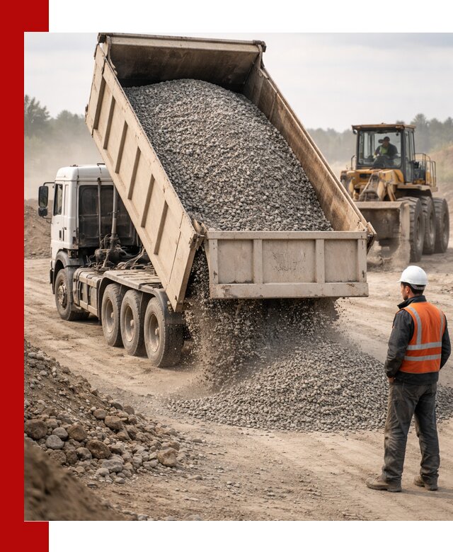 Доставка самосвалом 40 кубов цемента и сыпучих в Старом Осколе