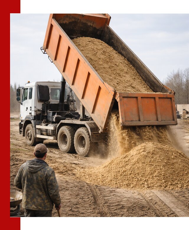 Аренда самосвала 20 тонн для перевозки грузов в Старом Осколе