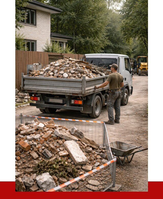 Вывоз строительного мусора с погрузкой в Старом Осколе от 7588 р | ПРОНЕРУДСрк