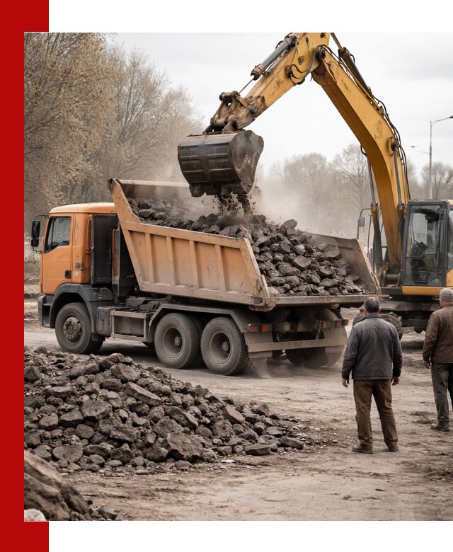 Вывоз асфальта и асфальтового покрытия в Старом Осколе