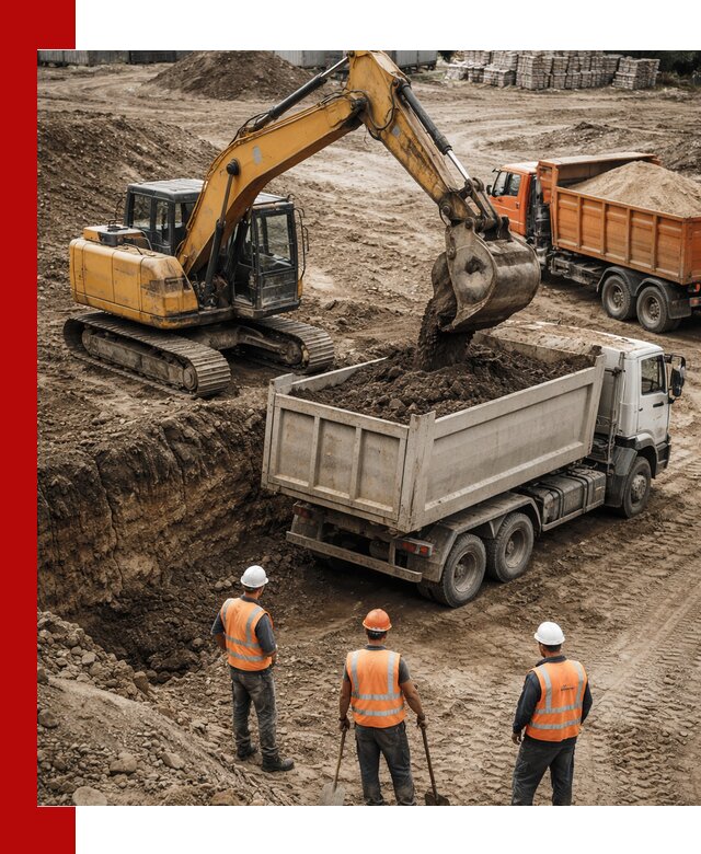 Разработка грунта для строительства и благоустройства в Старом Осколе