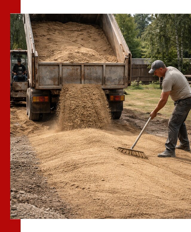 Отсыпка участка песком в Старом Осколе быстро и качественно